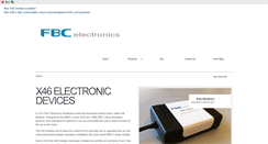 Desktop Screenshot of fbc-electronics.com